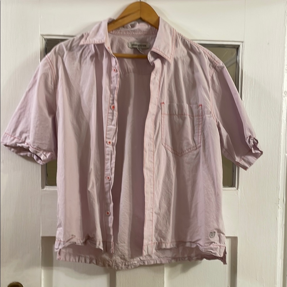 Urban Outfitters Men’s S Pink Button-Up Shirt